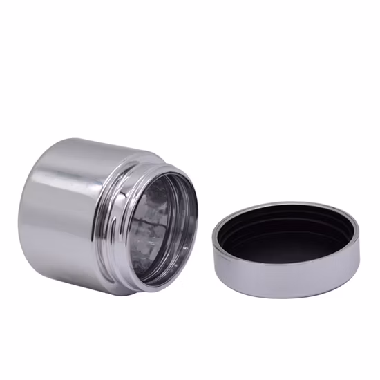 Pot de stockage des aliments avec couvercle en bois d'acacia, récipients en verre borosilicaté avec capuchon résistant aux enfants 2oz 3oz 4oz 5oz