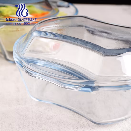 Chaleur sûre pour four à micro-ondes borosilicate en gros