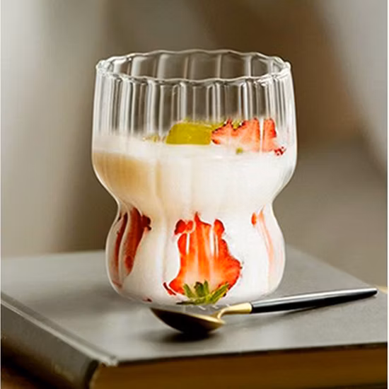 Verrerie à double paroi à haute teneur en borosilicate Lakotto, tasse à café, verrerie de qualité